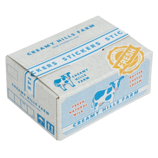 Greeting Life Food Stickers