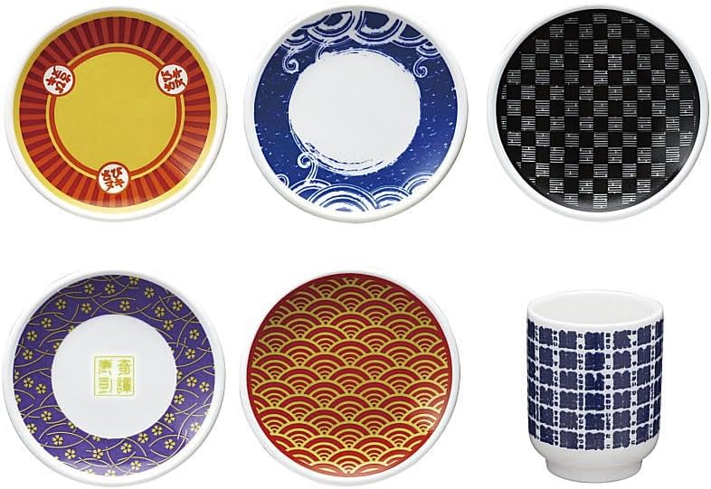 Sushi Restaurant Miniature Plate and Teacup