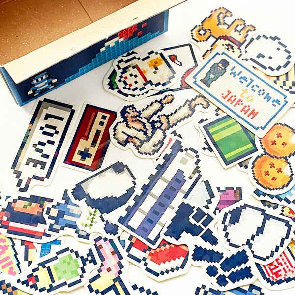 Greeting Life Food Stickers