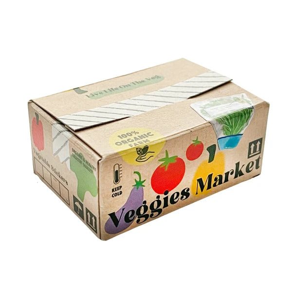Greeting Life Food Stickers